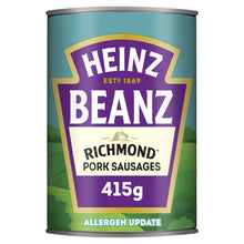 Heinz Baked Beans & Richmond Pork Sausages 415G