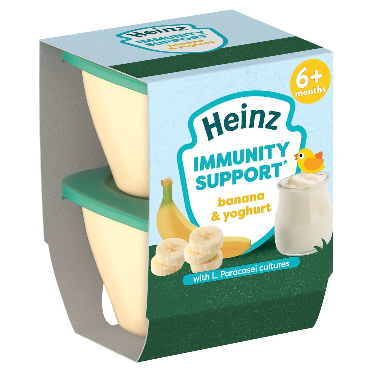 Heinz Immunity Support Banana and Yoghurt Pot 6+ Months 2 x 100g Baby Food