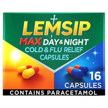 Lemsip Max Day & Night Cold & Flu Relief Capsules 16 Capsules