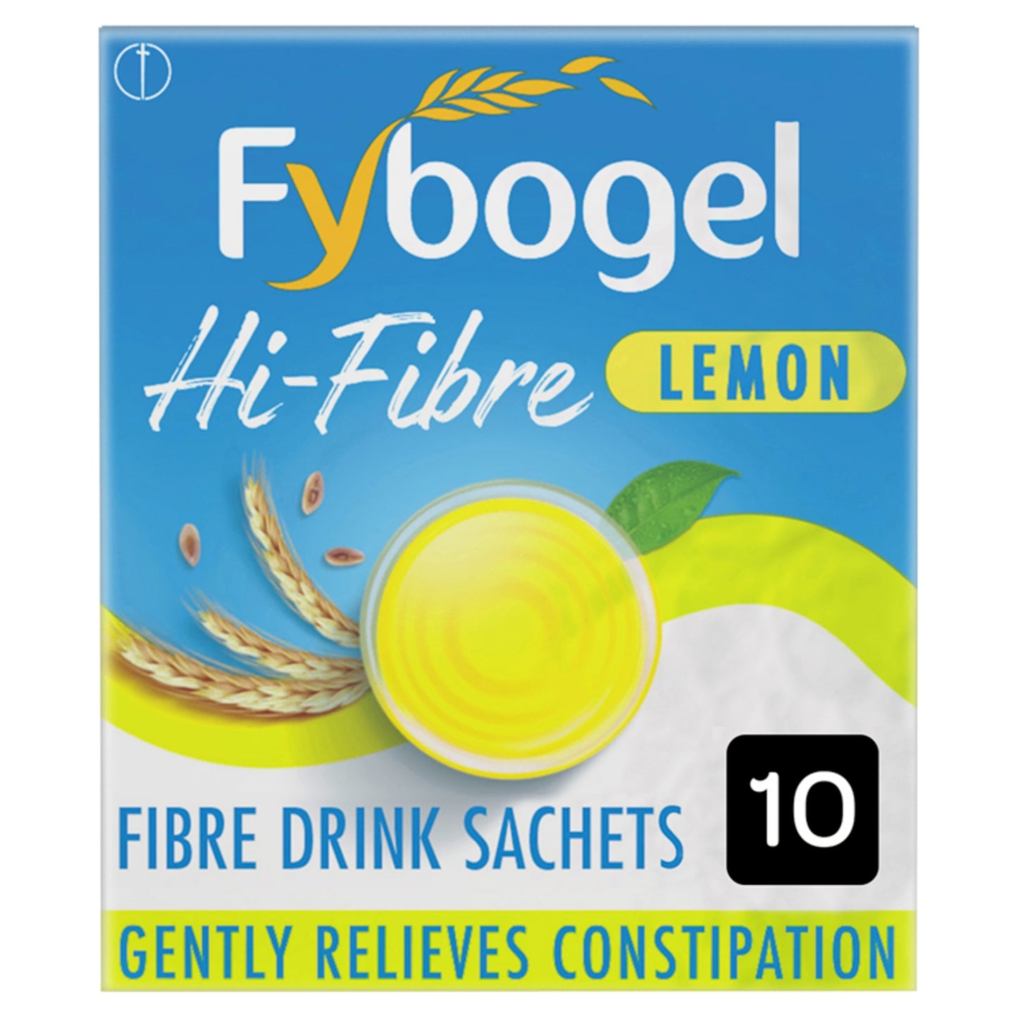 Fybogel Hi-Fibre Lemon Ispaghula Husk Fibre Drink 10 Sachets