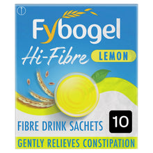 Fybogel Hi-Fibre Lemon Ispaghula Husk Fibre Drink 10 Sachets