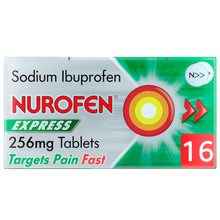 Nurofen Express Sodium Ibuprofen 256mg Tablets Pack of 16