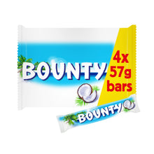 Bounty Coconut Multipack Chocolate Bar 4 x 57g