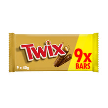 Twix Caramel Multipack Chocolate Bars 40g x 9