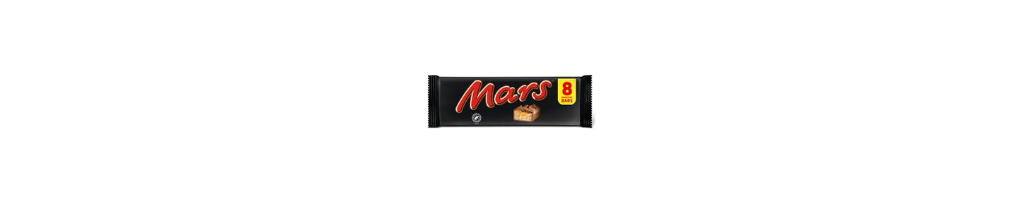 Mars Caramel Multipack Chocolate Bars 8 x 34.5g