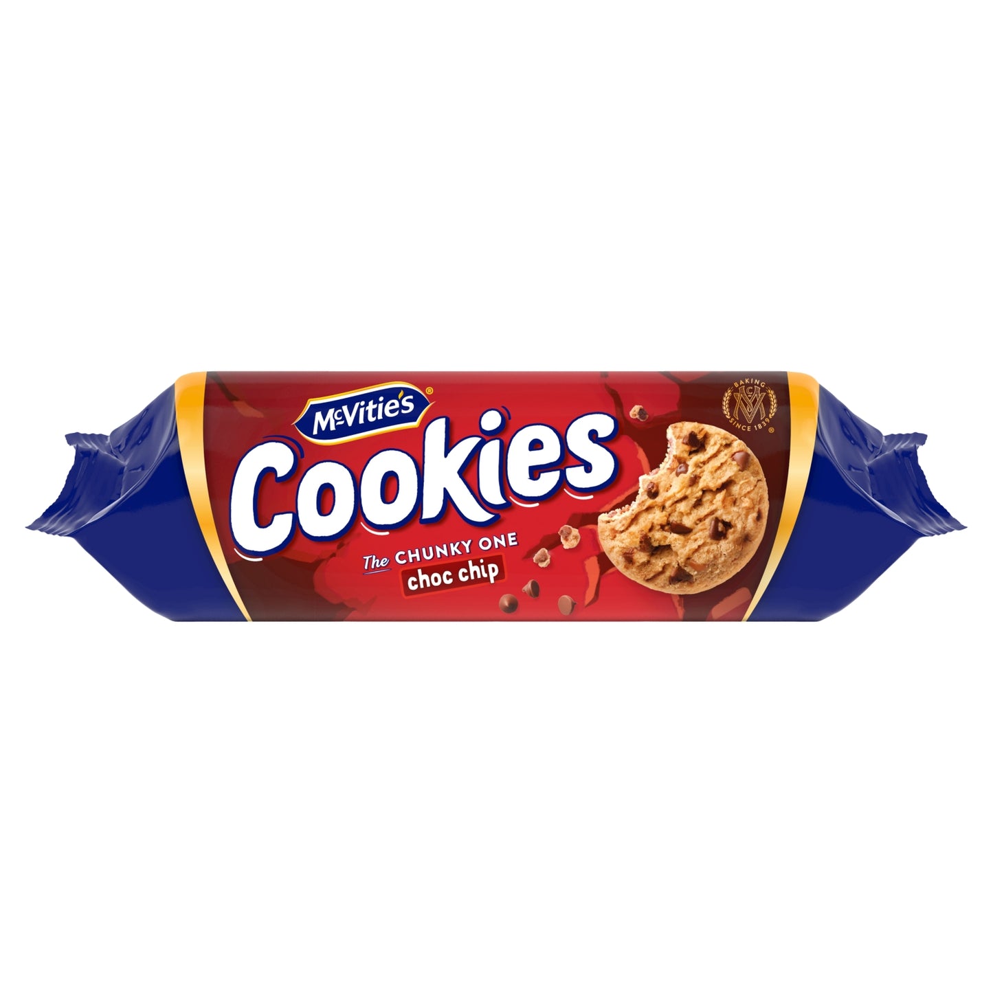 McVitie's Milk & Dark Chocolate Chip Cookies - The Chunky One 150g