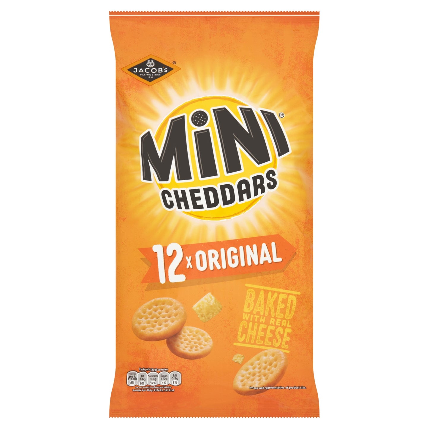 Jacob's Mini Cheddars Multipacks12x23g