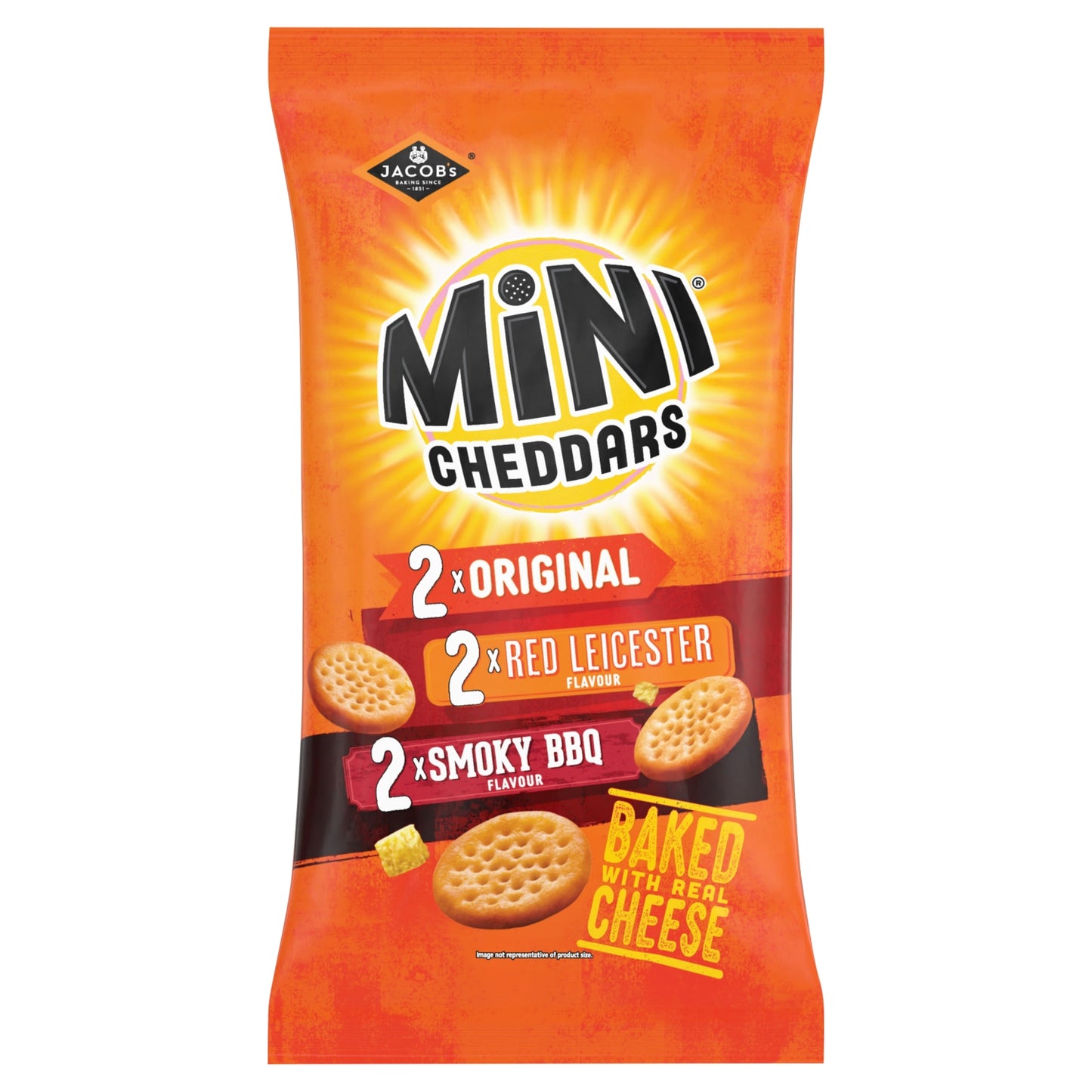 Jacob's Mini Cheddars Multipacks 6x23g