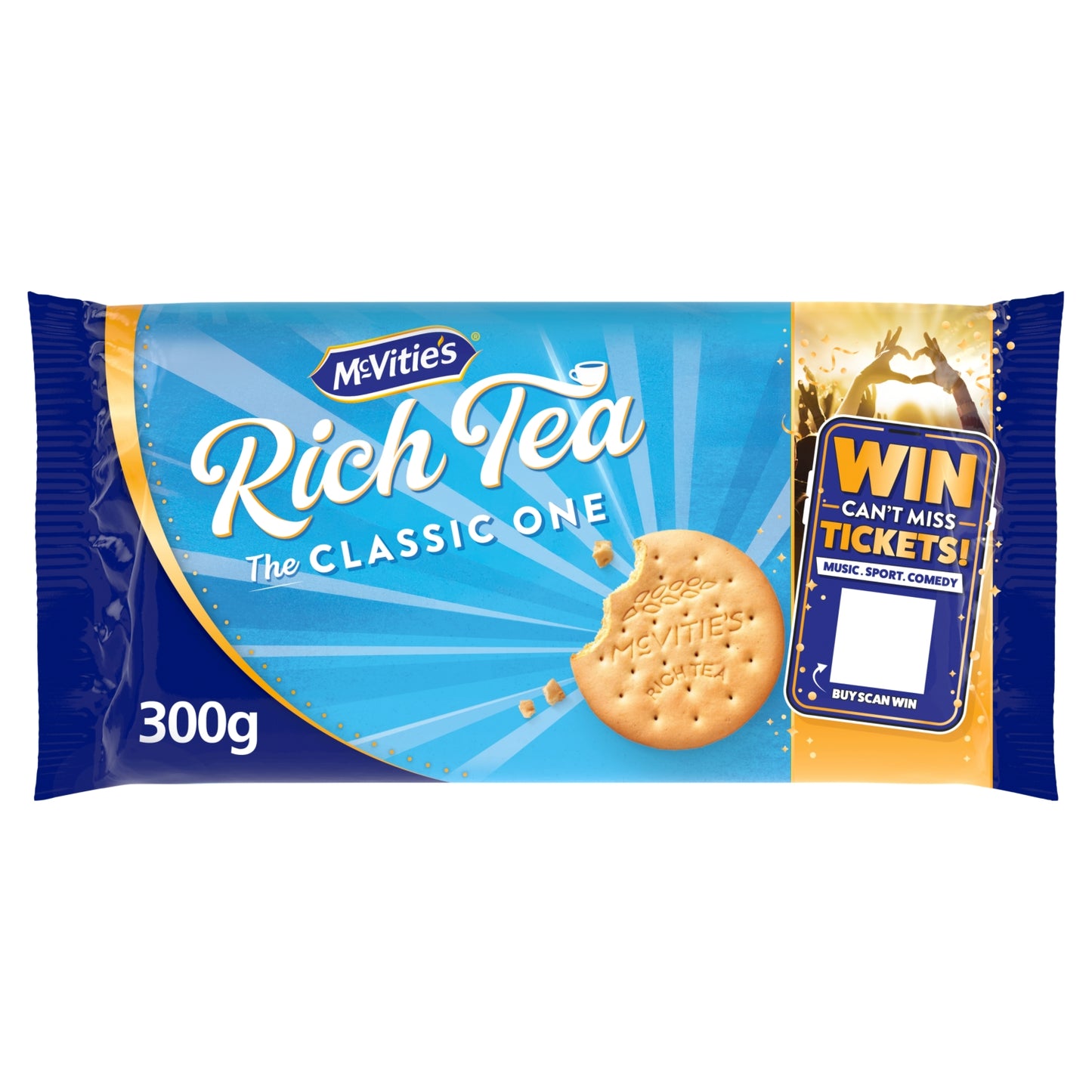 McVitie's Rich Tea The Classic One Twin Pack 2 x 300g, 600g