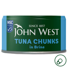 John West Tuna Chunks in Brine MSC 125g (102g drained)