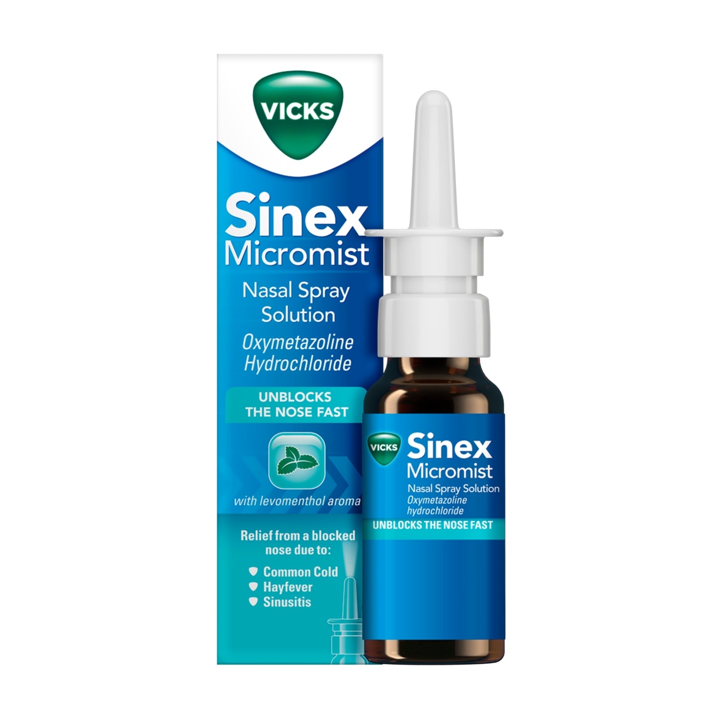 Vicks Sinex Soother, Blocked Nose Spray, 15ml