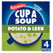 Batchelors Cup a Soup Potato & Leek 4 Instant Soup Sachets 107g