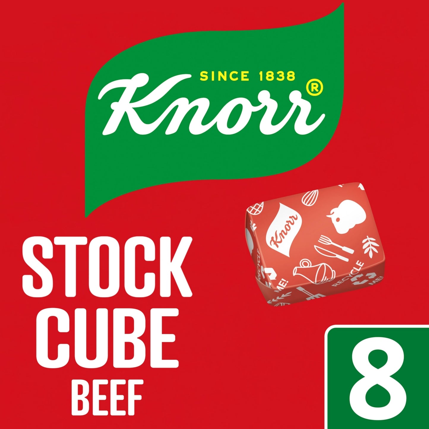 Knorr Stock Cubes Beef 8x 10 g