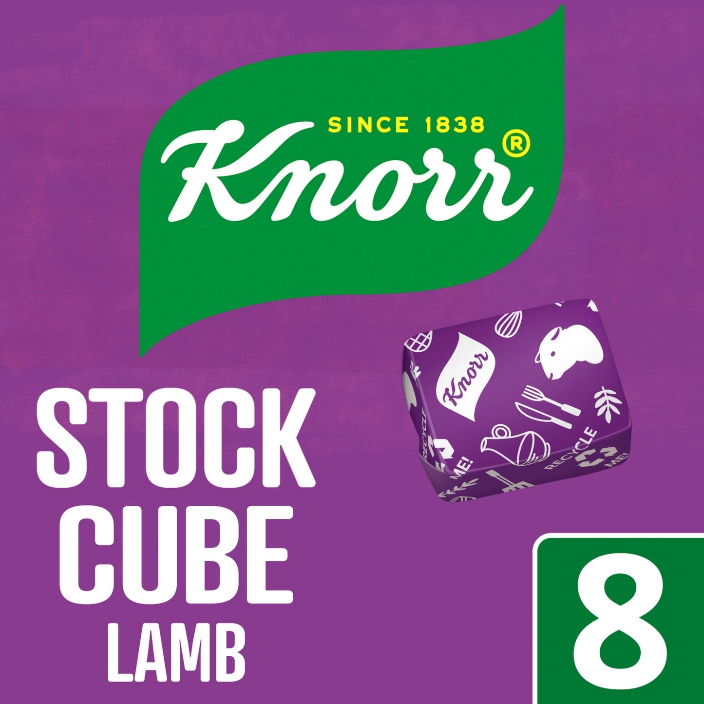 Knorr Lamb Stock Cubes 8x 10 g