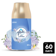Glade Automatic Spray Air Freshener Refill Clean Linen 269ml