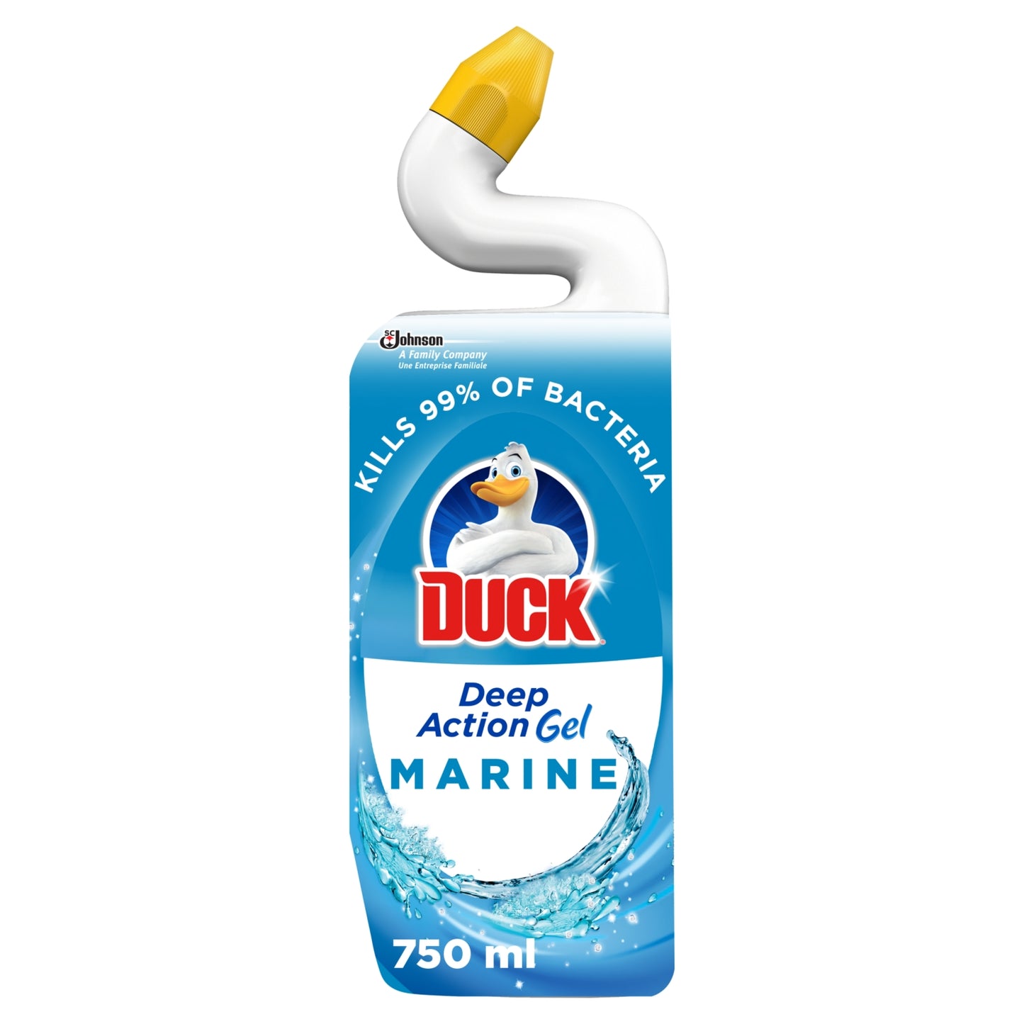 Duck Toilet Deep Action Gel Liquid Cleaner Marine 750ml