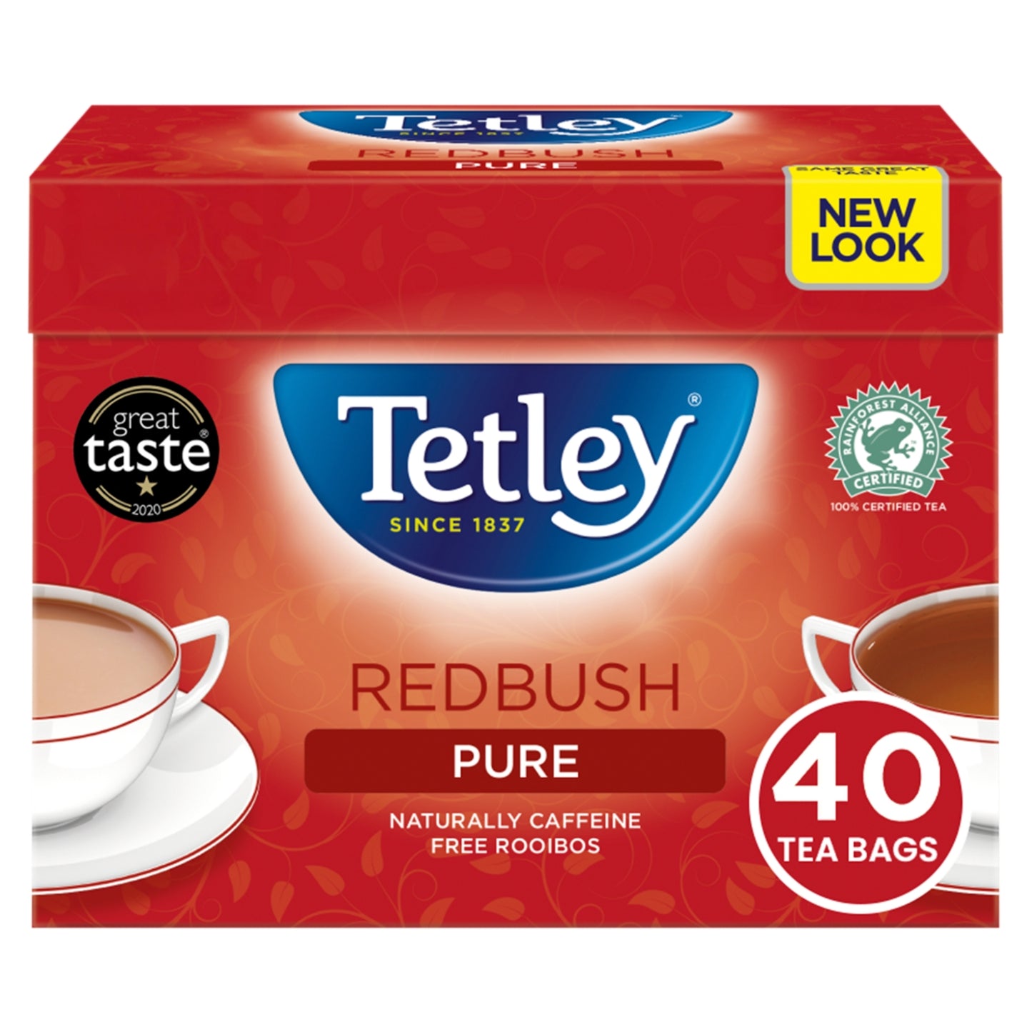 Tetley 40 Redbush Tea Bags 100g
