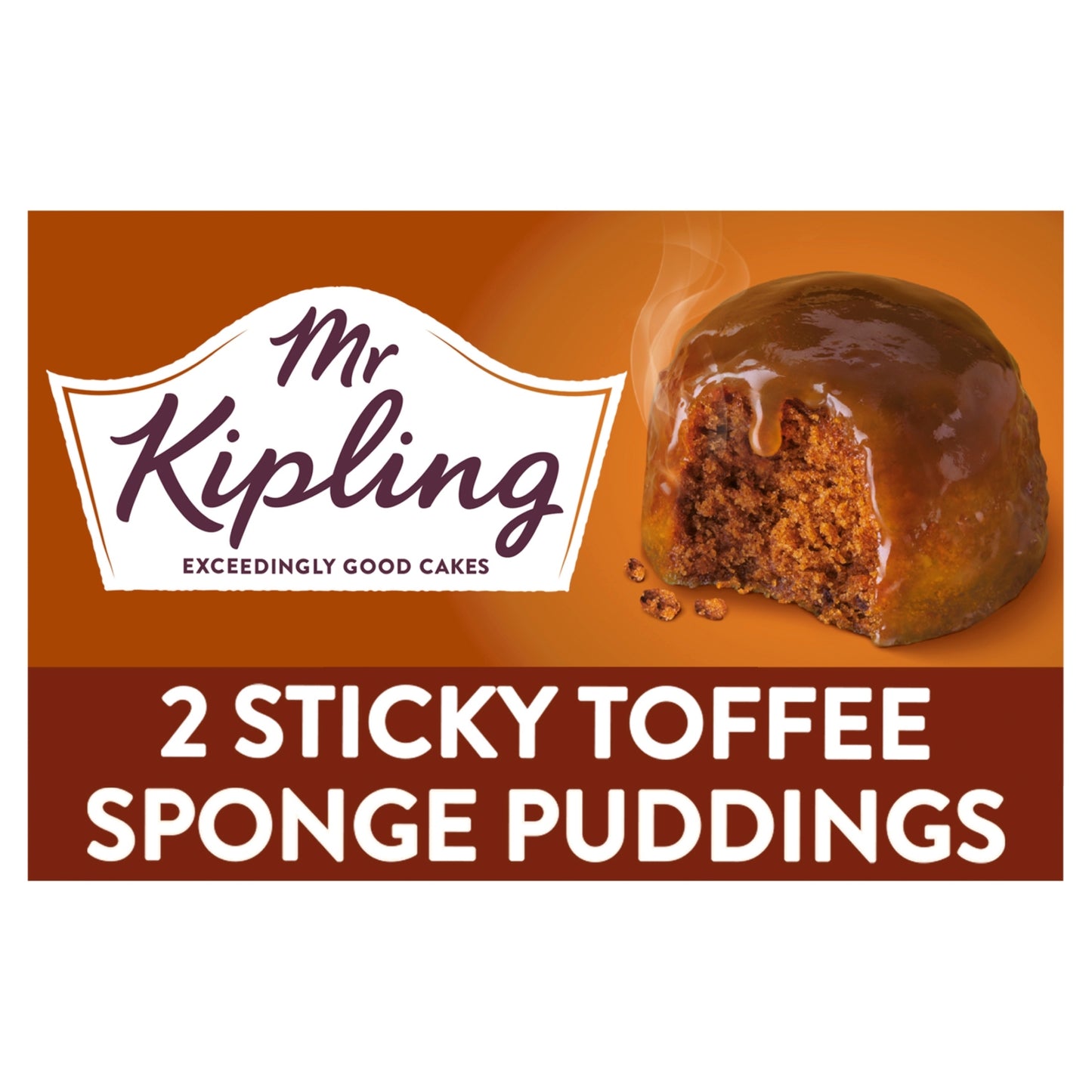Mr. Kipling Sticky Toffee Sponge Pudding Cake Dessert Pots 2x95g