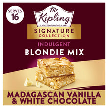 Mr Kipling Signature Baking Madagascan Vanilla & White Chocolate Blondie Cake Mix 368g