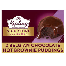 Mr. Kipling Signature Belgian Chocolate Brownie Puddings Dessert Cake 105g x 2