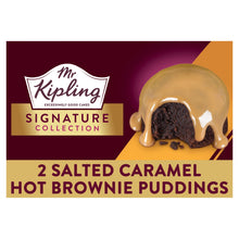 Mr. Kipling Signature Salted Caramel Brownie Puddings Dessert Chocolate Cake 105g x2