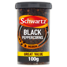 Schwartz Medium Black Peppercorns 100g