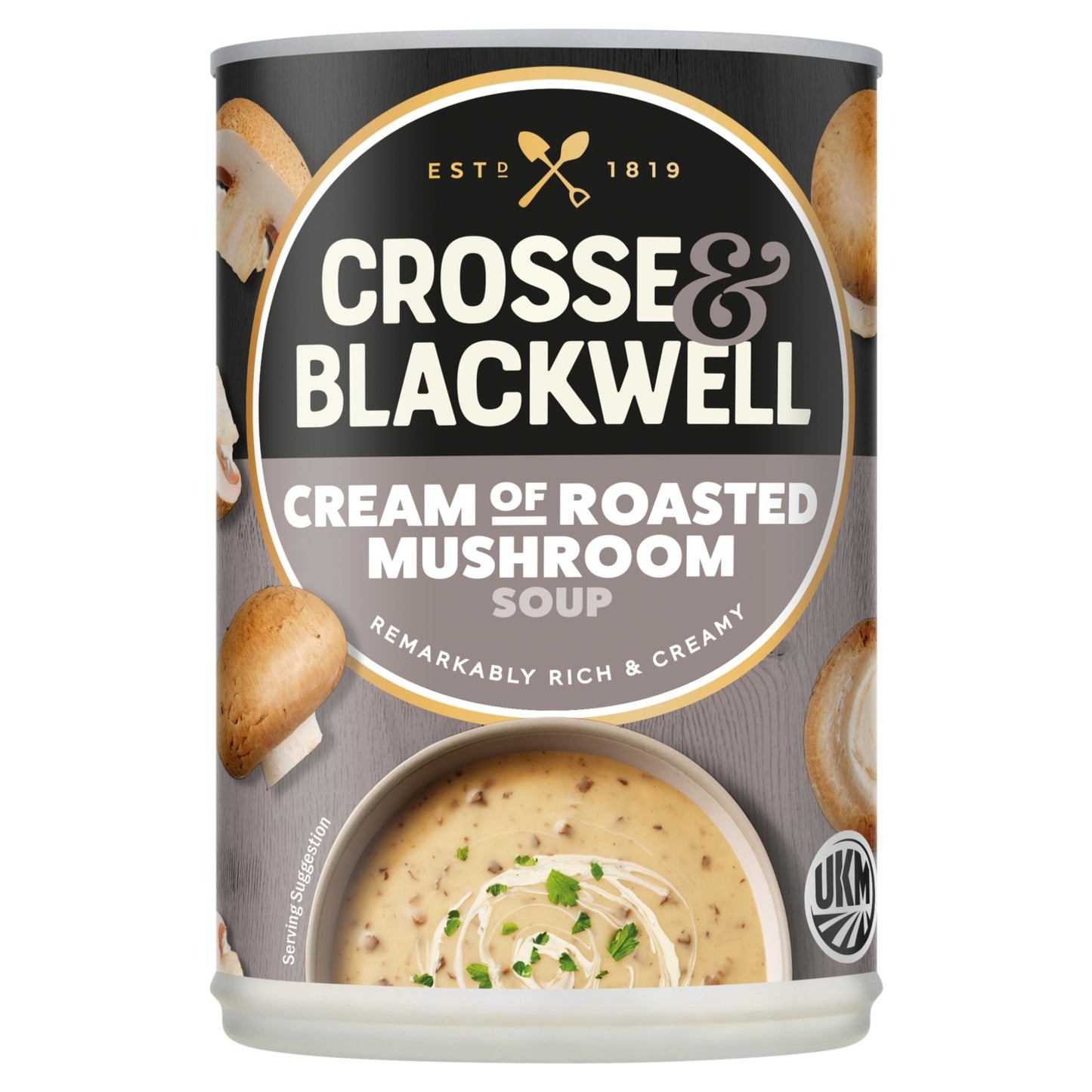 Crosse & Blackwell Cream of Roasted Mushroom Soup 400g