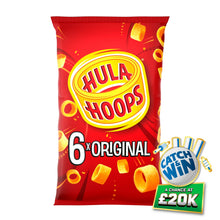 Hula Hoops Original Multipack Crisps 6 Pack SRP