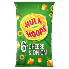 Hula Hoops Cheese & Onion Multipack Crisps 6 Pack SRP