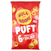 Hula Hoops Puft Salted Multipack Crisps 6 Pack
