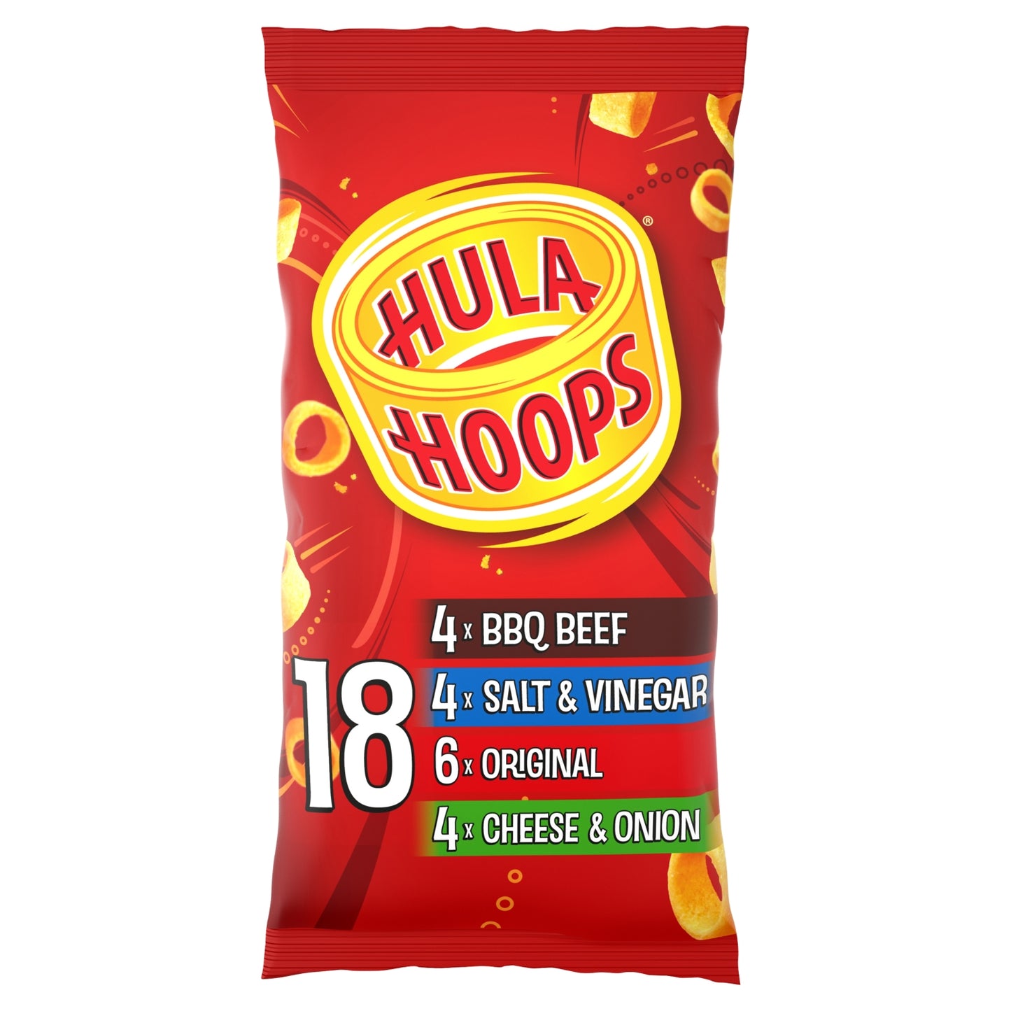 Hula Hoops Variety Multipack Crisps 18 Pack