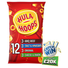 Hula Hoops Variety Multipack Crisps 12 Pack