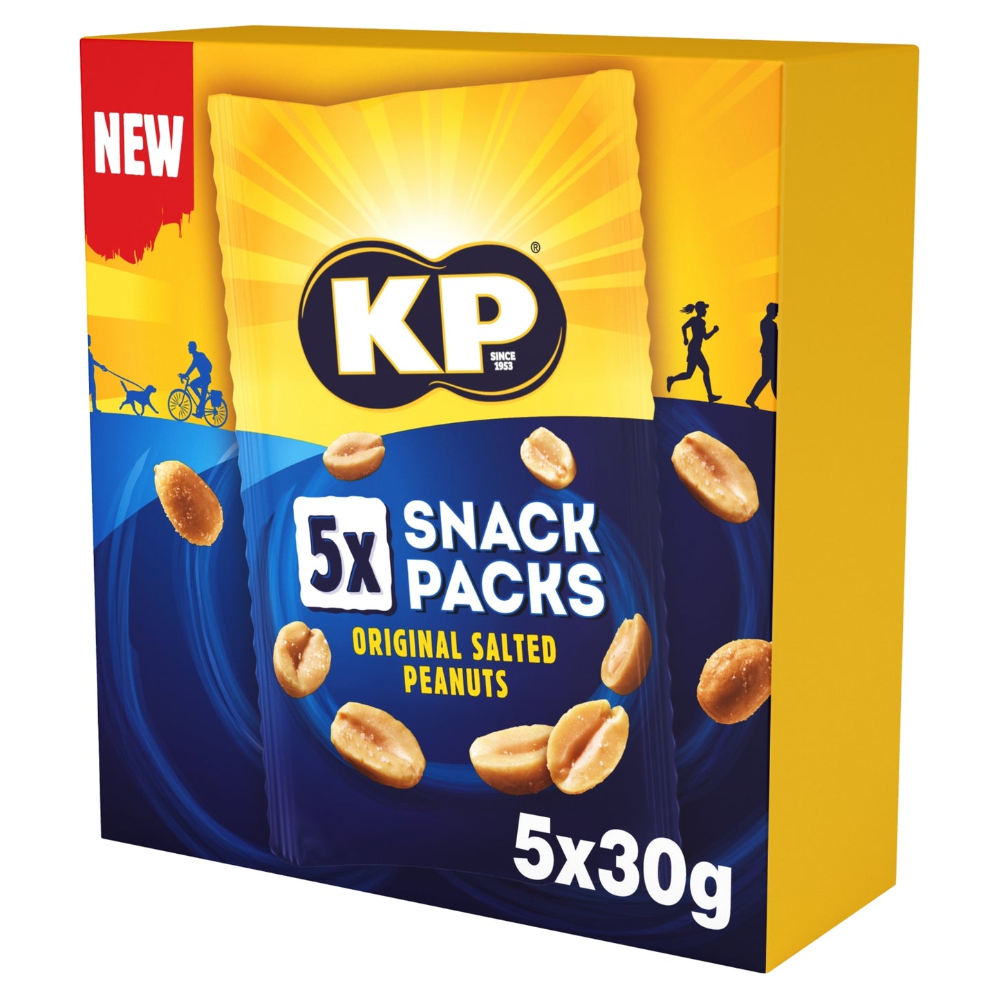 KP KP Salted Peanuts Multipack 5 Pack