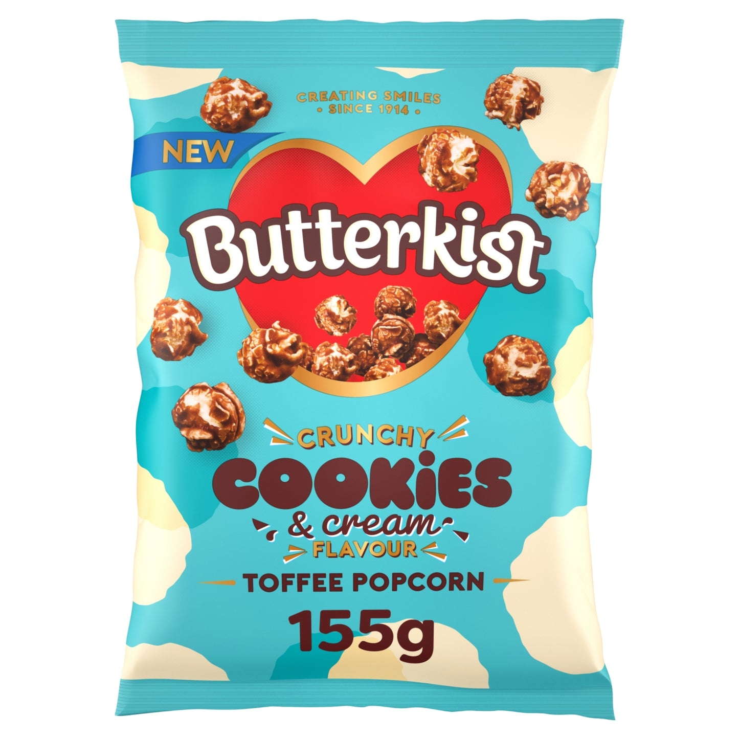 Butterkist Cookies & Cream Toffee Popcorn 155g