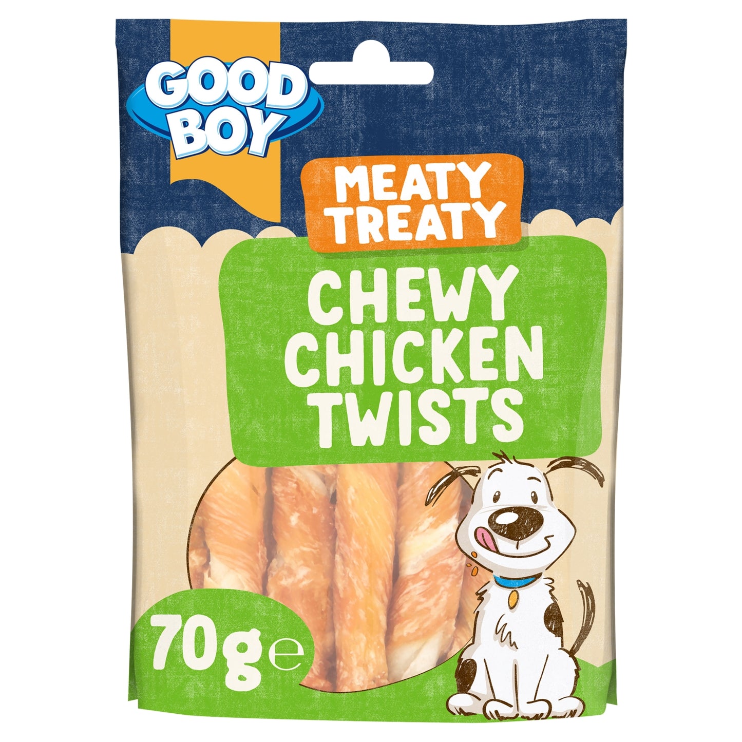 Good Boy Meaty Treaty Chewy Chicken Twists 70g