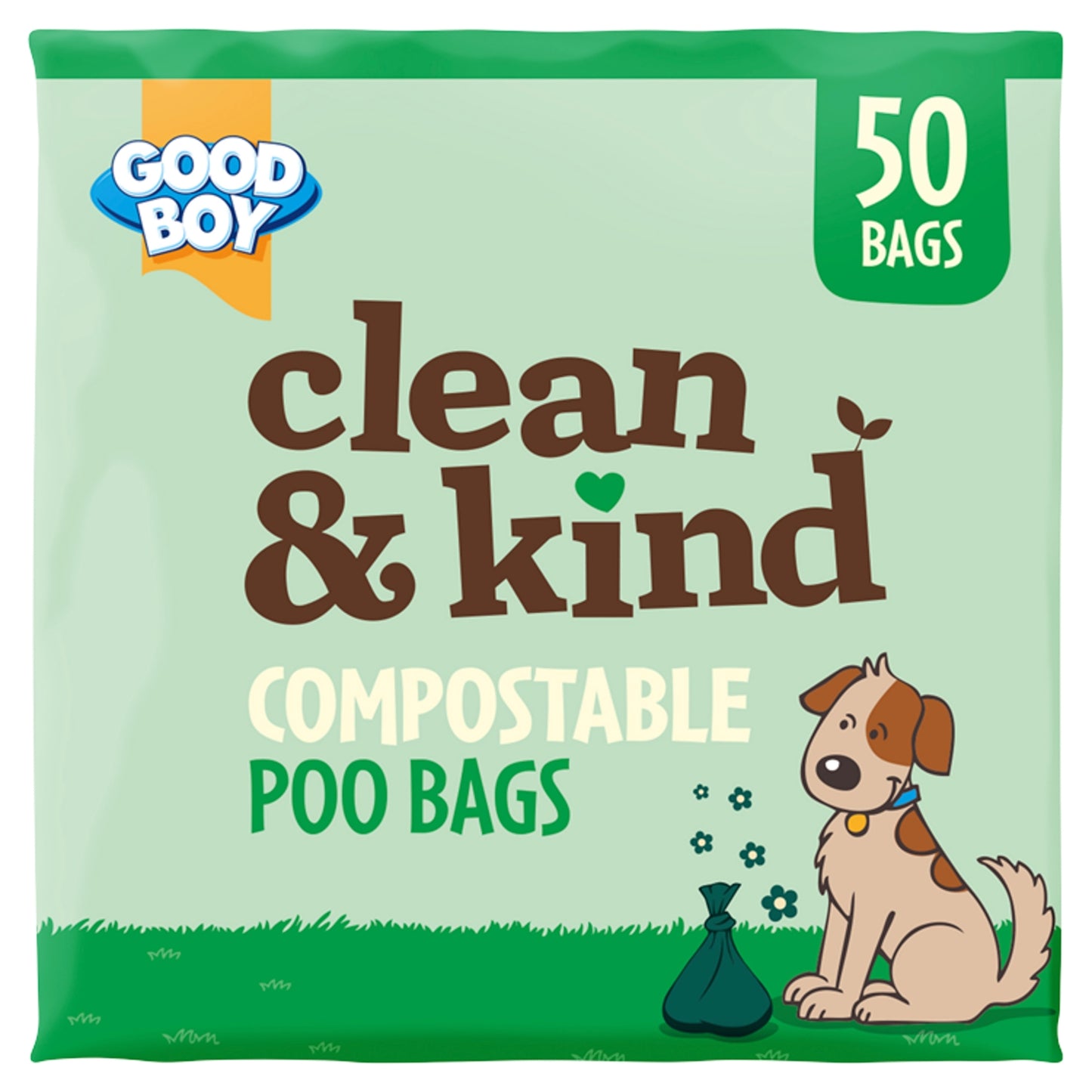 Good Boy 50 Clean & Kind Compostable Poo Bags