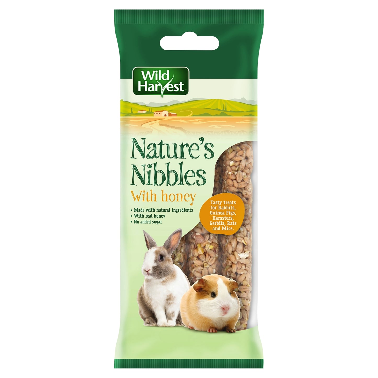 Wild Harvest Small Animal Treats with Honey Pack of 3 Sticks 95g