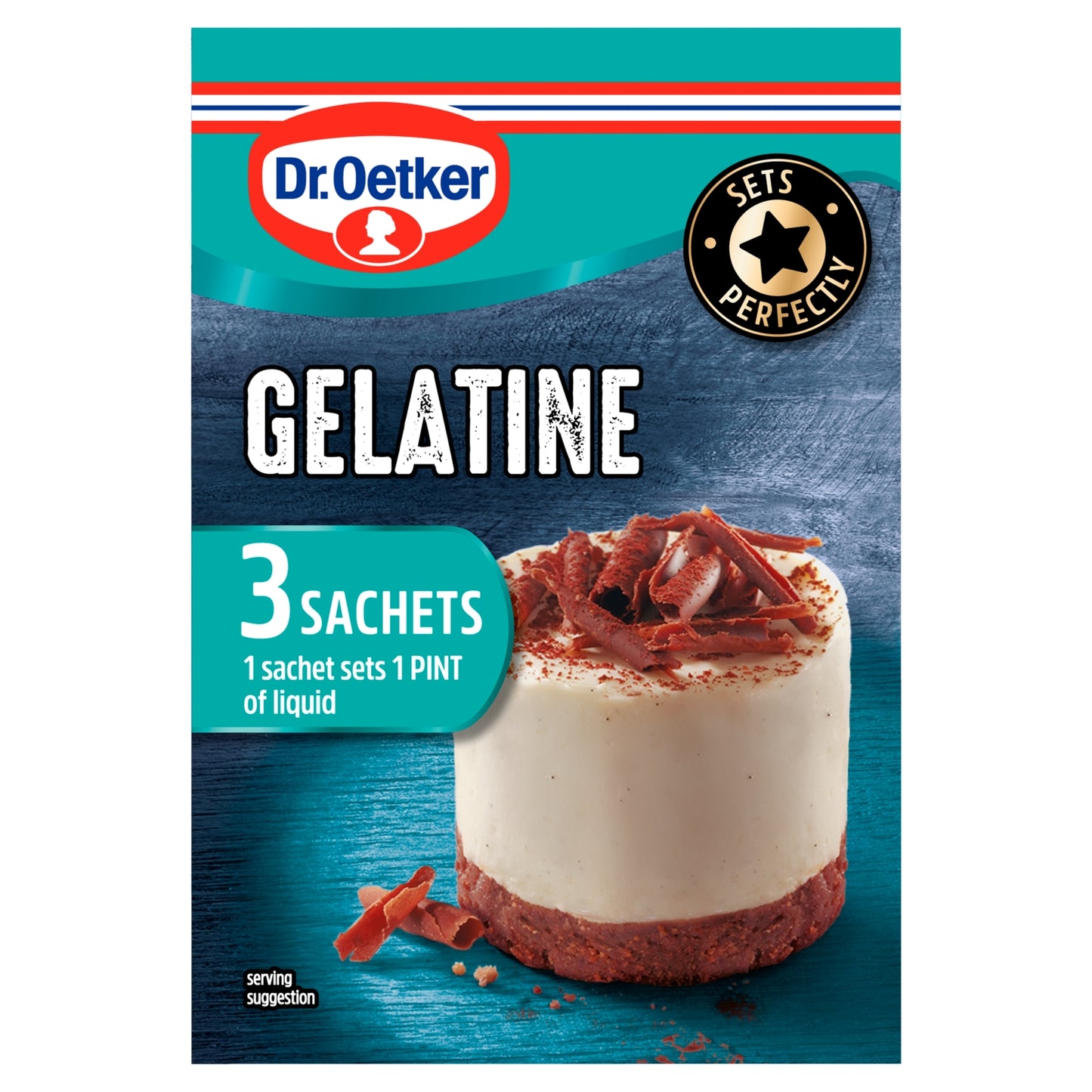 Dr. Oetker Gelatine Sachet 3 x 12g