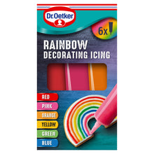 Dr. Oetker Rainbow Decorating Icing 6 x 17g (102g)
