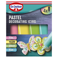 Dr.Oetker Dr. Oetker Pastel Decorating Writing Icing 4 x 17g (68g)