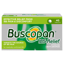 Buscopan IBS Pain Relief- Targets the Source of IBS Pain and Cramps -40 Tablets