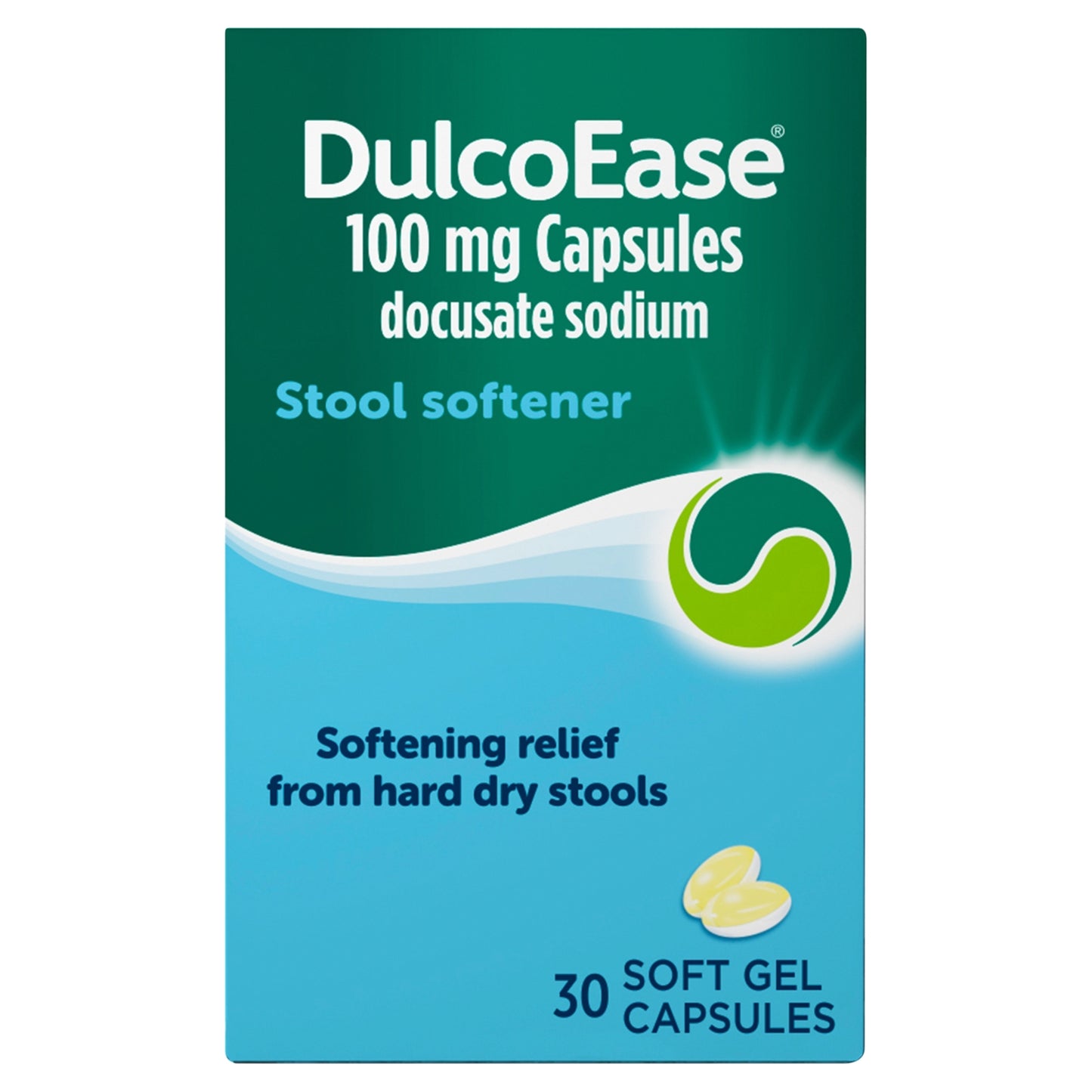 Dulcoease Dulcoease Constipation Relief Laxative, 30 capsules