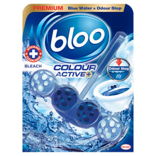 Bloo Colour Active+ Bleach Toilet Rim Block 50g