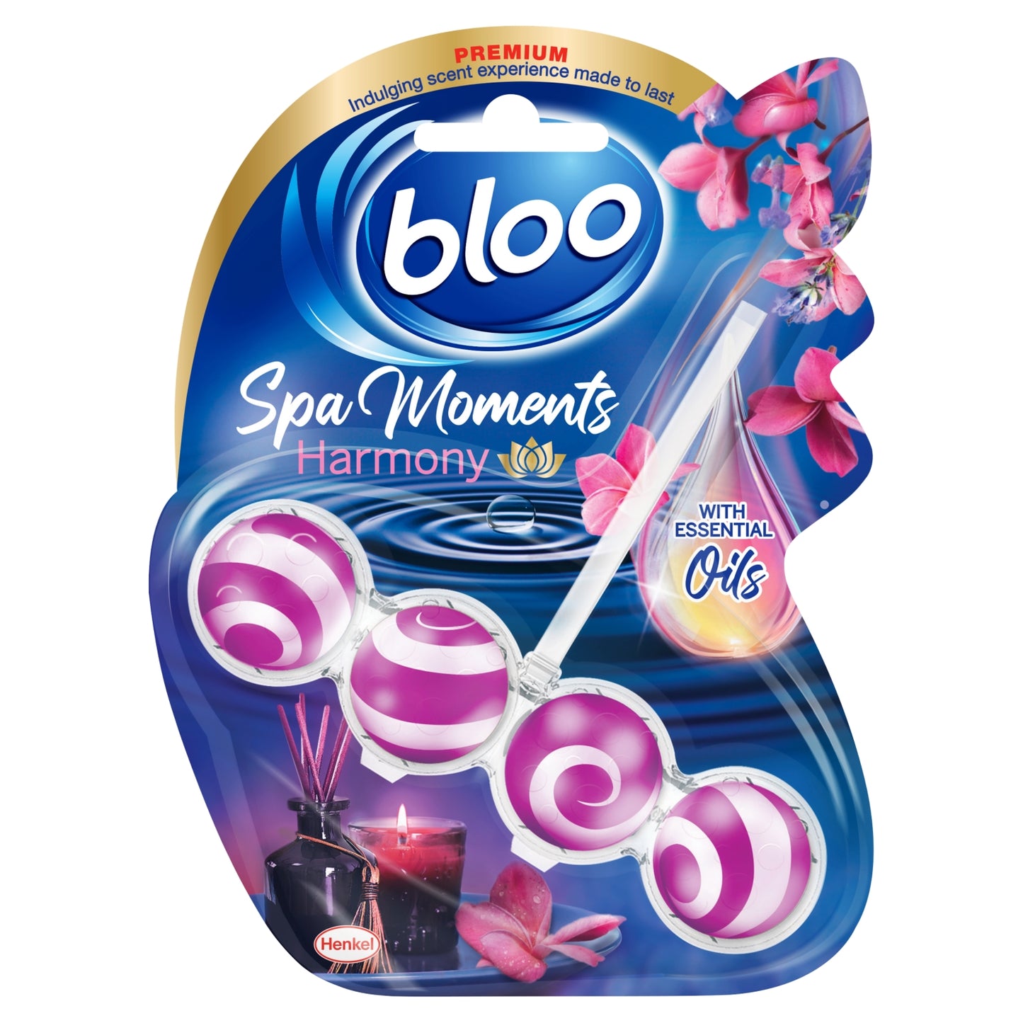 Bloo Spa Moments Toilet Rim Block - Harmony 50g