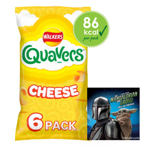 Walkers Quavers Cheese Multipack Snacks Crisps 6x16g