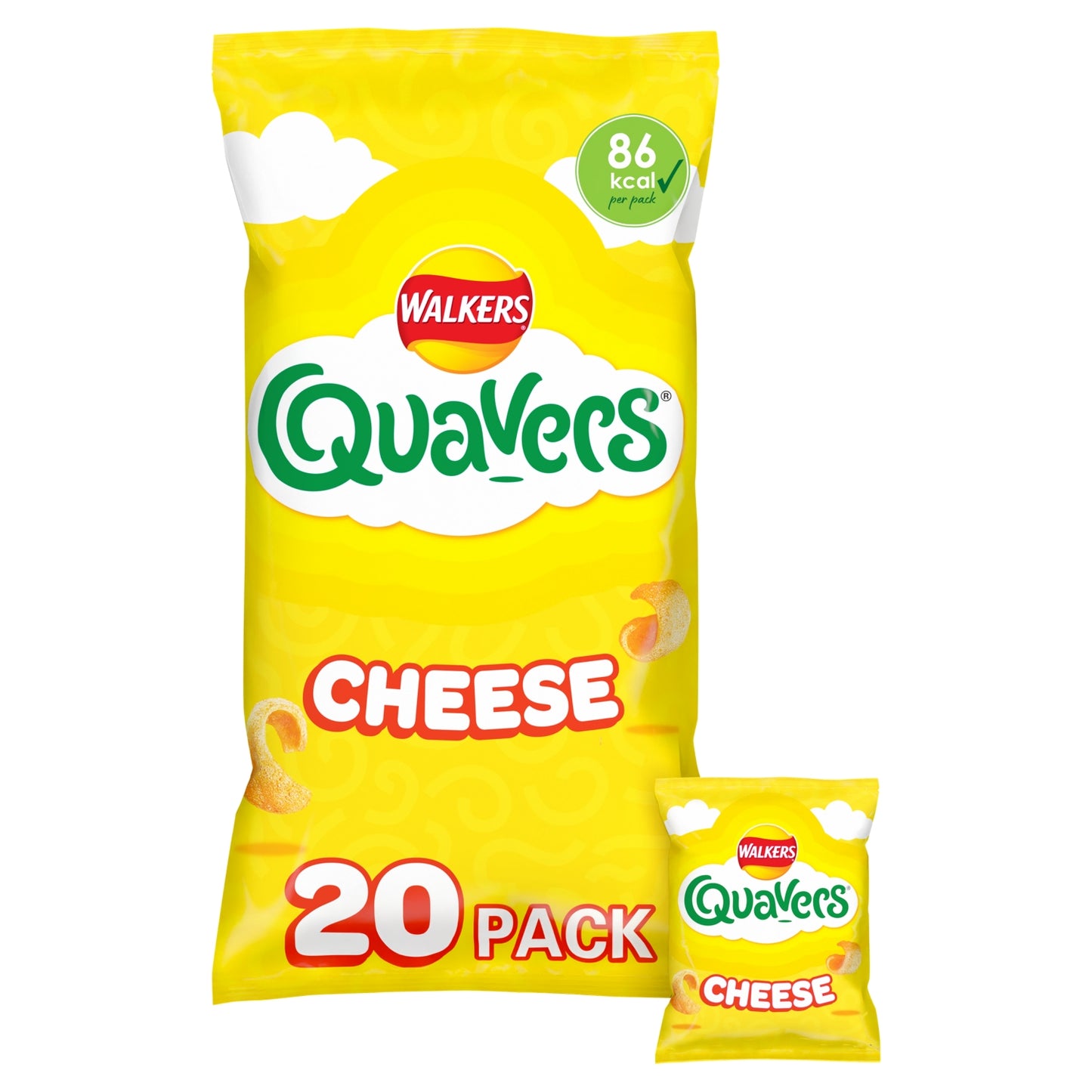 Walkers Quavers Cheese Multipack Snacks