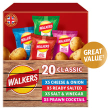 Walkers Classic Variety Multipack Crisps Box 20x25g