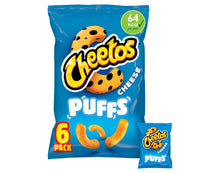 Cheetos Puffs Cheese Multipack Snacks Crisps 6x13g