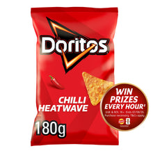 Doritos Chilli Heatwave Tortilla Chips Sharing Crisps 180g