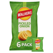Walkers Crisps Picked Onion, 6x25g
